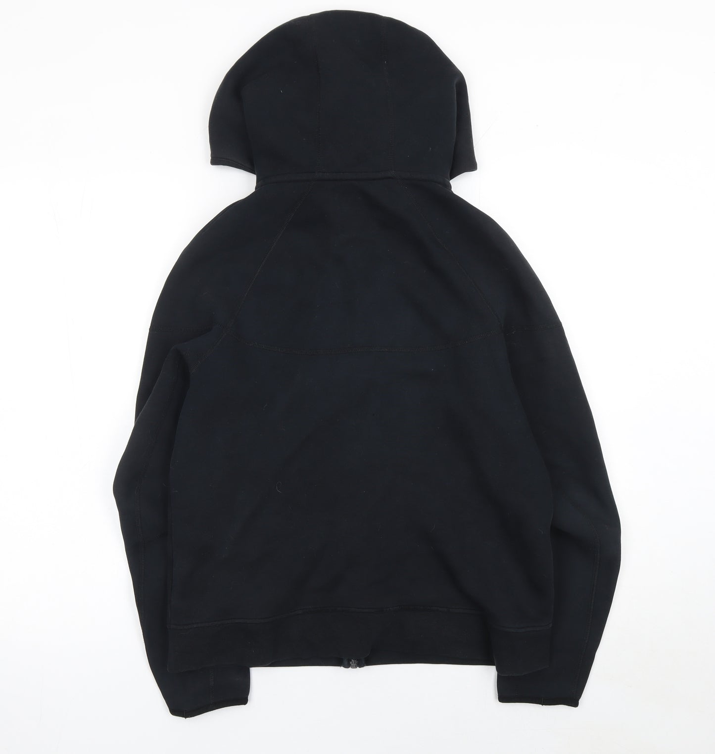 Nike Boys Black XL Full Zip Fleece Hoodie with Logo and Pockets