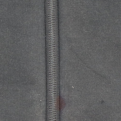 Nike Boys Black XL Full Zip Fleece Hoodie with Logo and Pockets