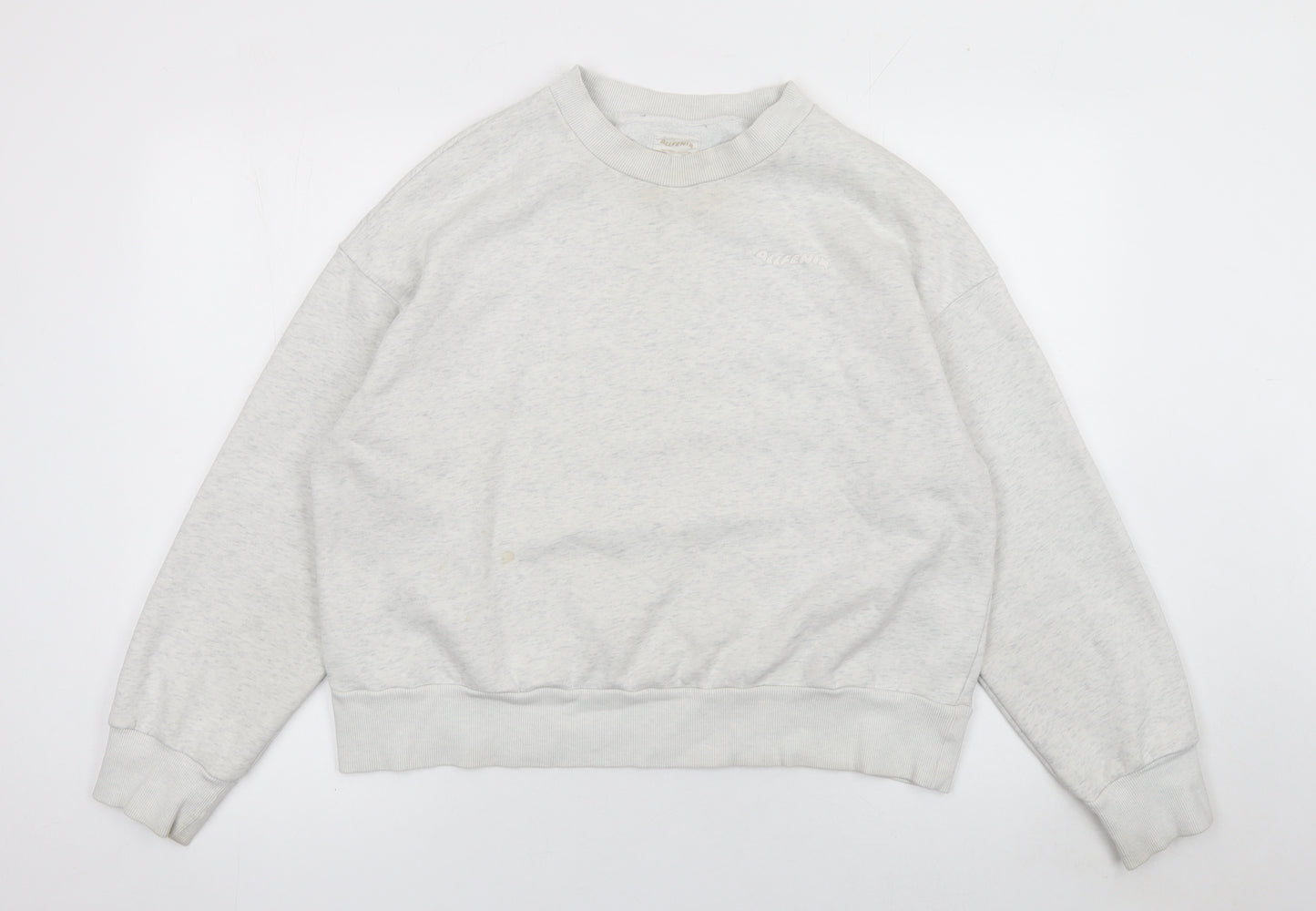 All Fenix Women's Grey Crew Neck Pullover Sweatshirt Size S