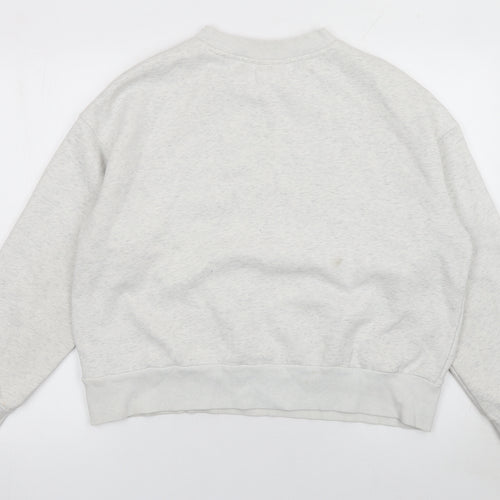 All Fenix Women's Grey Crew Neck Pullover Sweatshirt Size S