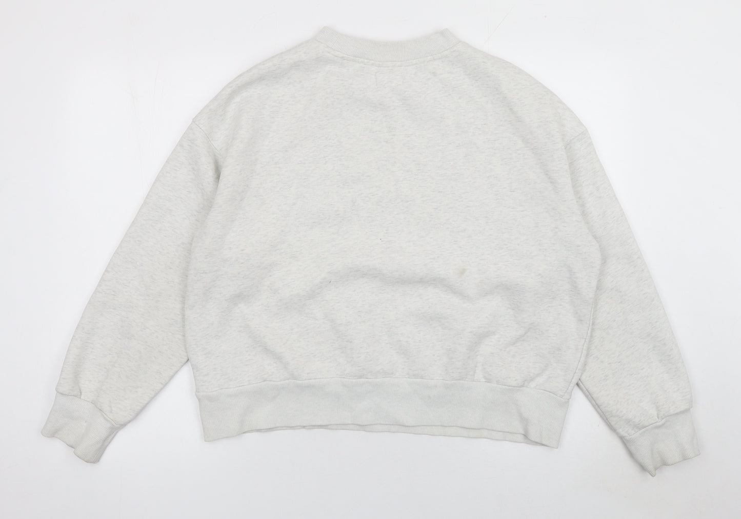 All Fenix Women's Grey Crew Neck Pullover Sweatshirt Size S