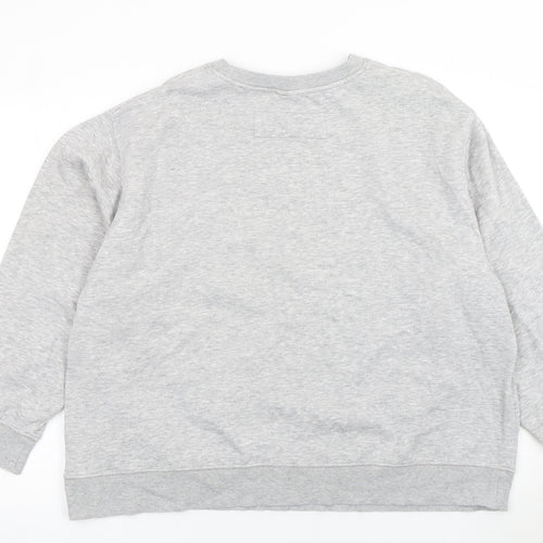 H&M Men's Grey Marilyn Graphic Print Pullover Sweatshirt XL