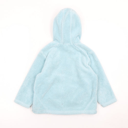 Gill Girls Blue Hooded Fleece Zip Jacket 10 Years
