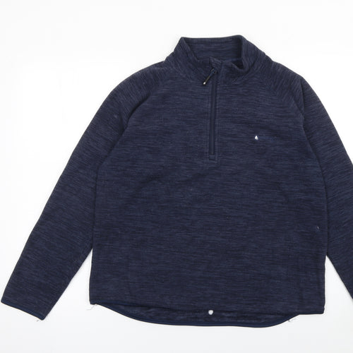 Mountain Pro Mens Blue 1/4 Zip Fleece Sweatshirt XL Outdoor Hiking