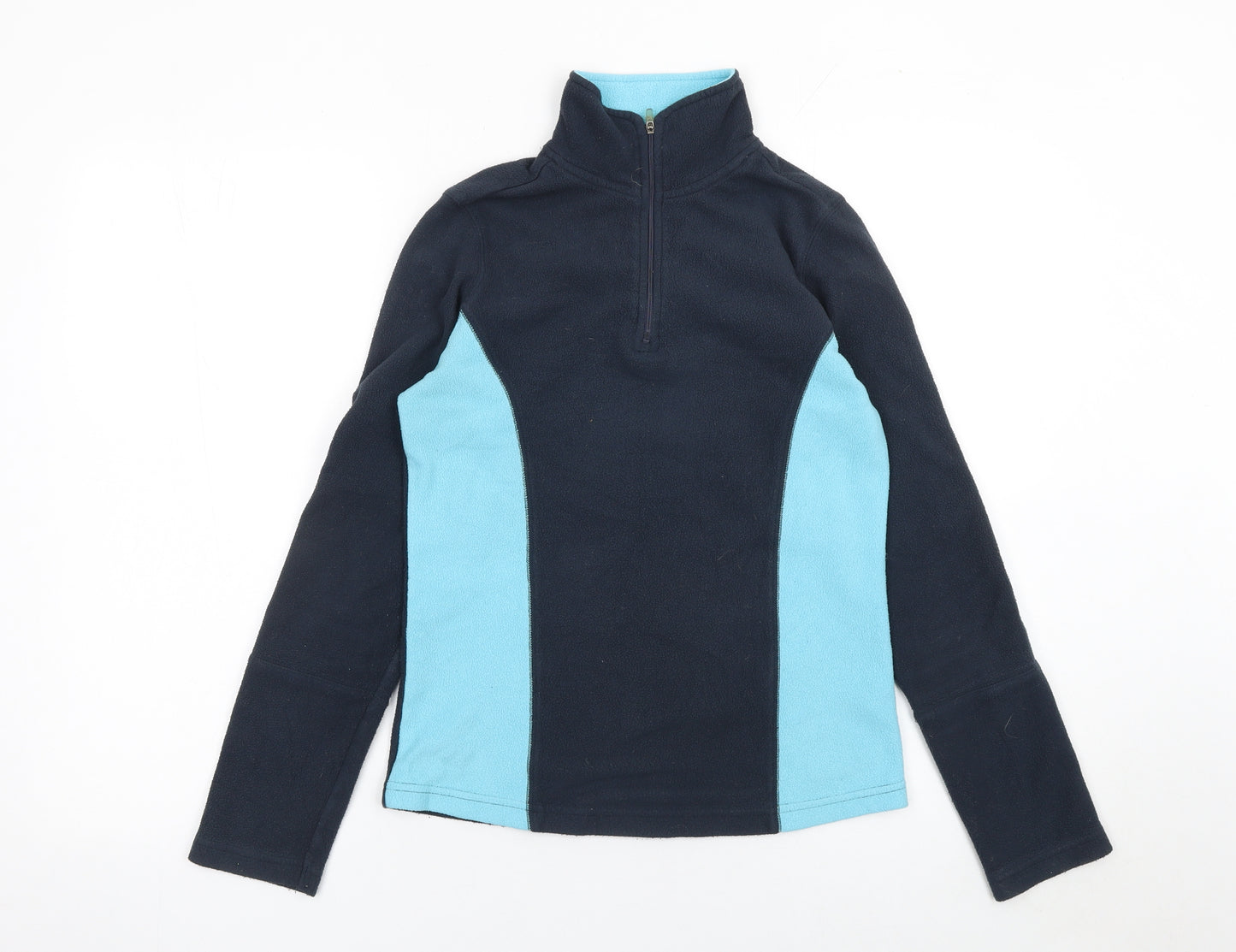Peter Storm Boys Blue Fleece 1/4 Zip Pullover Sweatshirt Size 10 Years