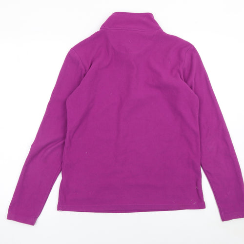 Peter Storm Women’s Purple Fleece 1/2 Zip Pullover Sweatshirt Size 12