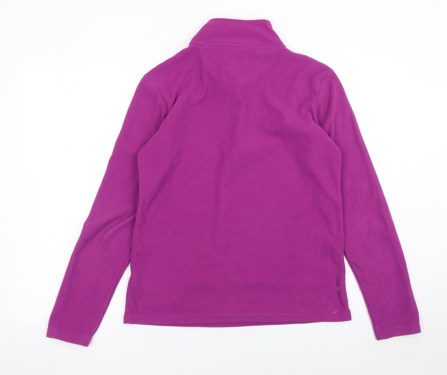 Peter Storm Women’s Purple Fleece 1/2 Zip Pullover Sweatshirt Size 12
