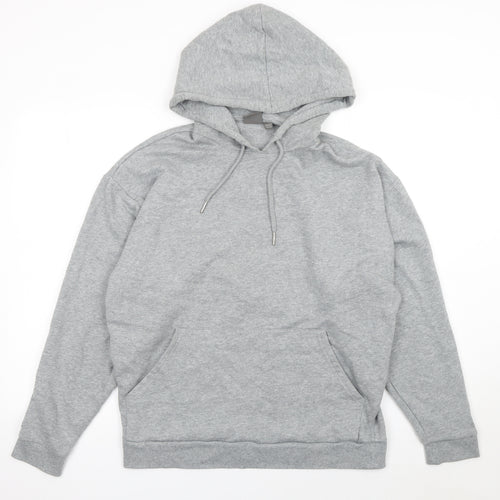 ASOS Men’s Grey Pullover Hoodie Size M Regular Fit