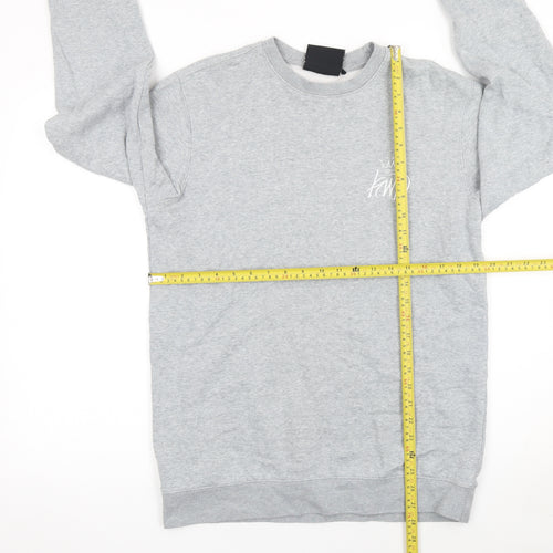 Kings Will Dream Men's Grey Crew Neck Pullover Sweatshirt Size M