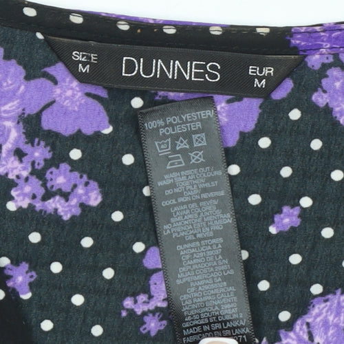 Dunnes Womens Multicoloured Floral Button Blouse Size M