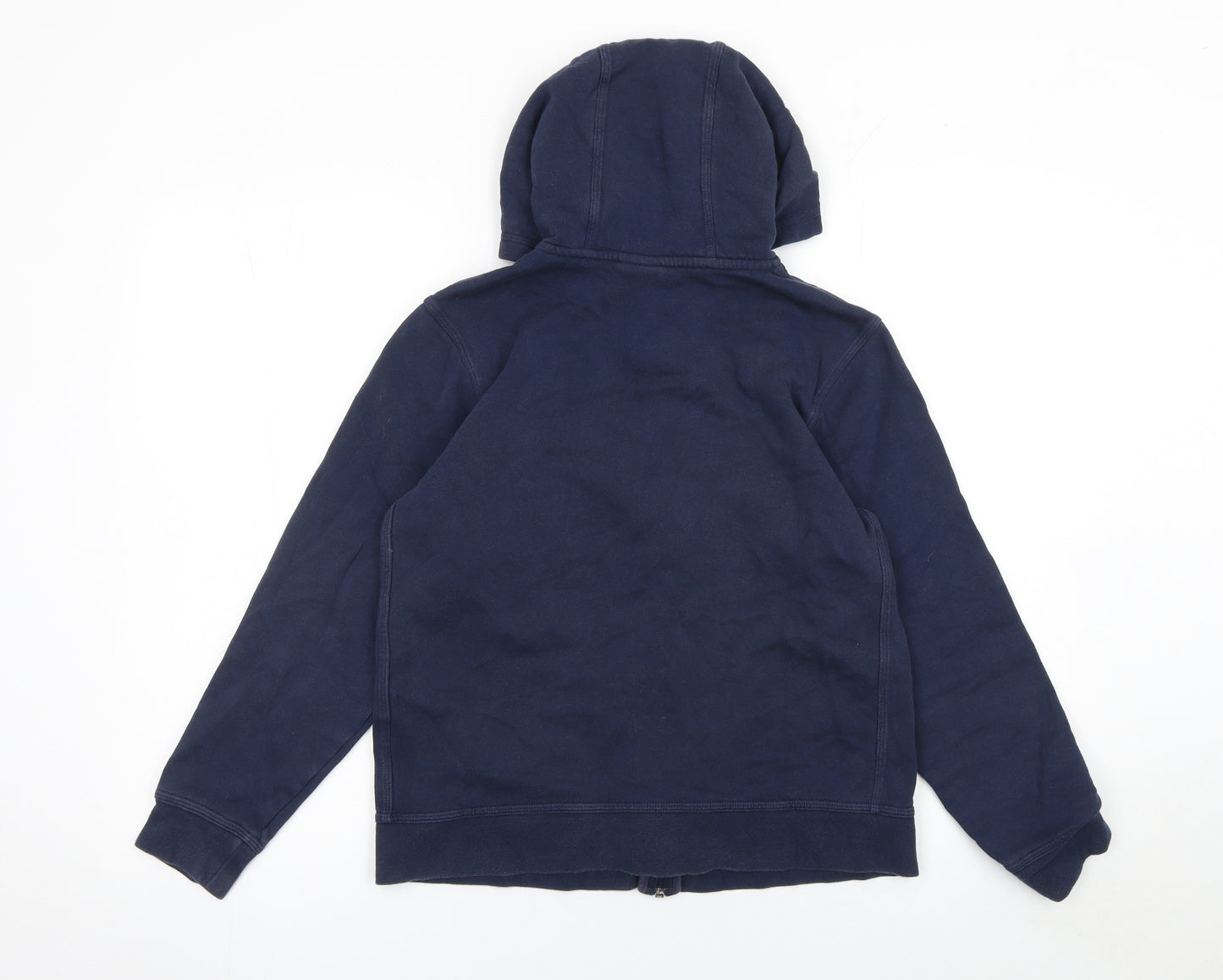 Nike Boys Blue Full Zip Fleece Hoodie 12-13 Years Regular Fit