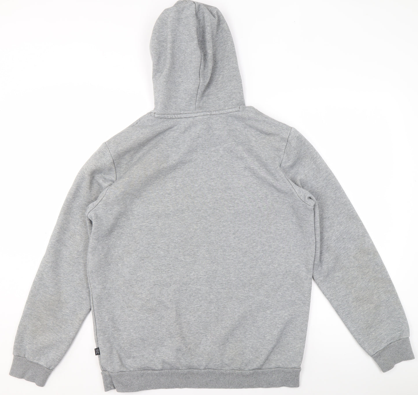 Puma Men's Grey Pullover Hoodie Size M Regular Fit Sportswear