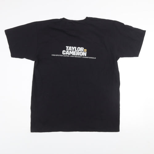 Fruit of the Loom Men's Black L Beer Sports Graphic T-Shirt