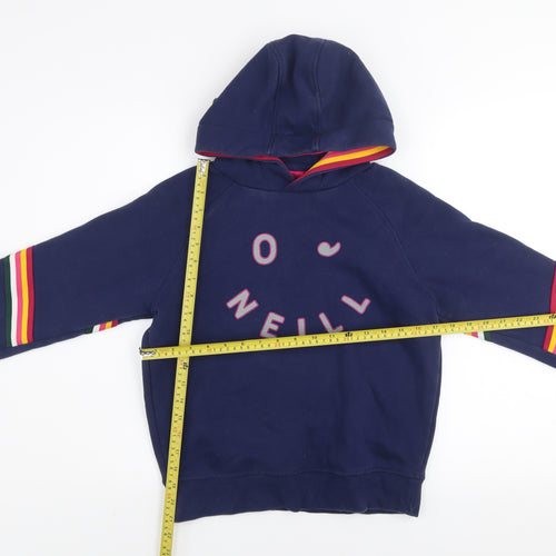 O'Neill Girls Blue Rainbow Stripe Pullover Hoodie Size 14 Years