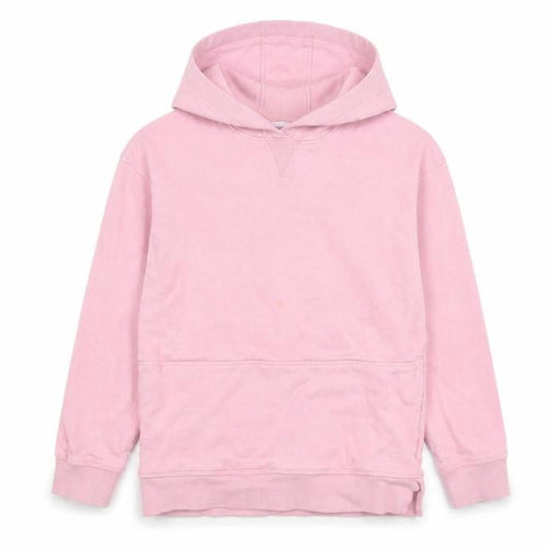 John Lewis Girls Pink Cotton Pullover Hoodie Age 10 Years