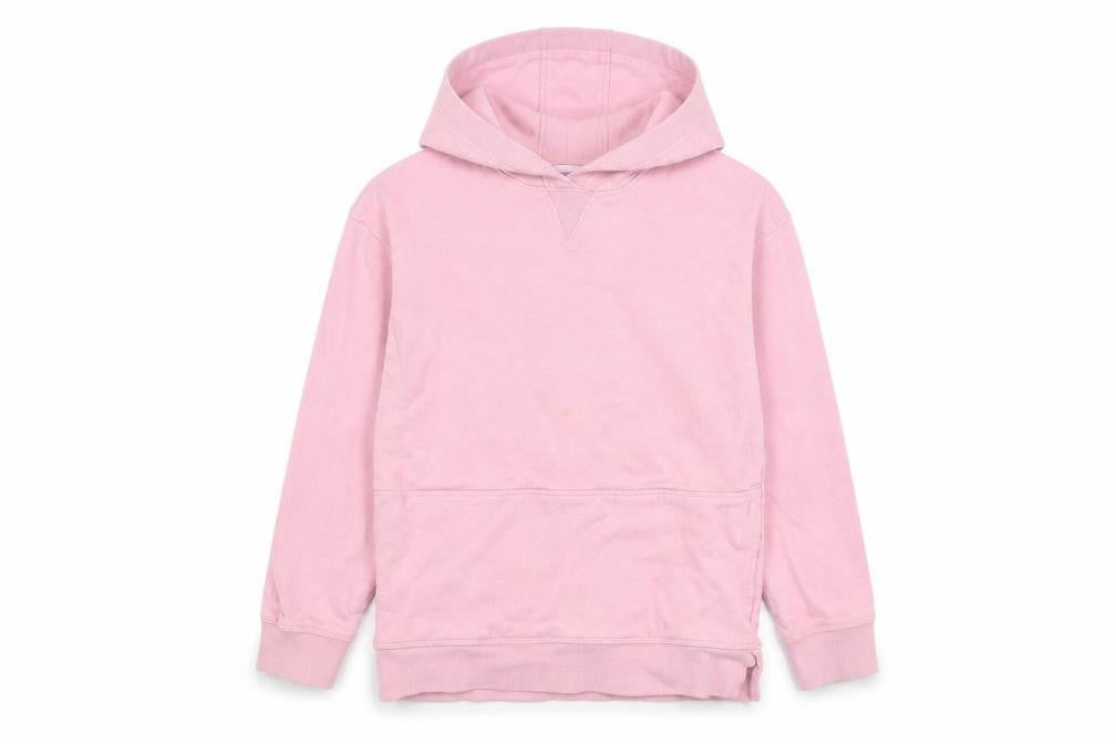 John Lewis Girls Pink Cotton Pullover Hoodie Age 10 Years