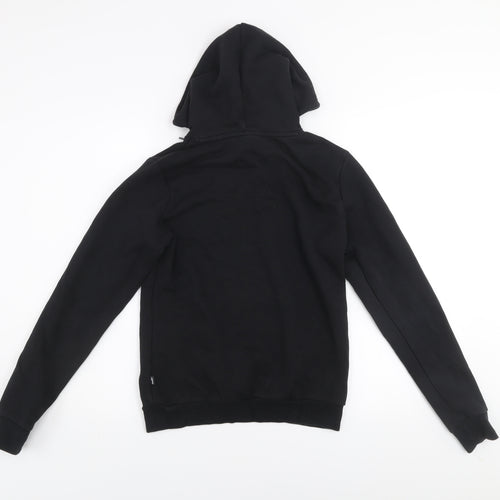 Puma Womens Black Size 10 Pullover Hoodie Sweatshirt