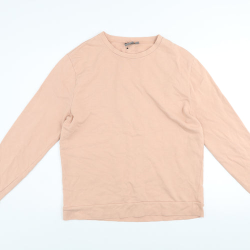 ASOS Men’s Beige Cotton Crew Neck Sweatshirt Size M