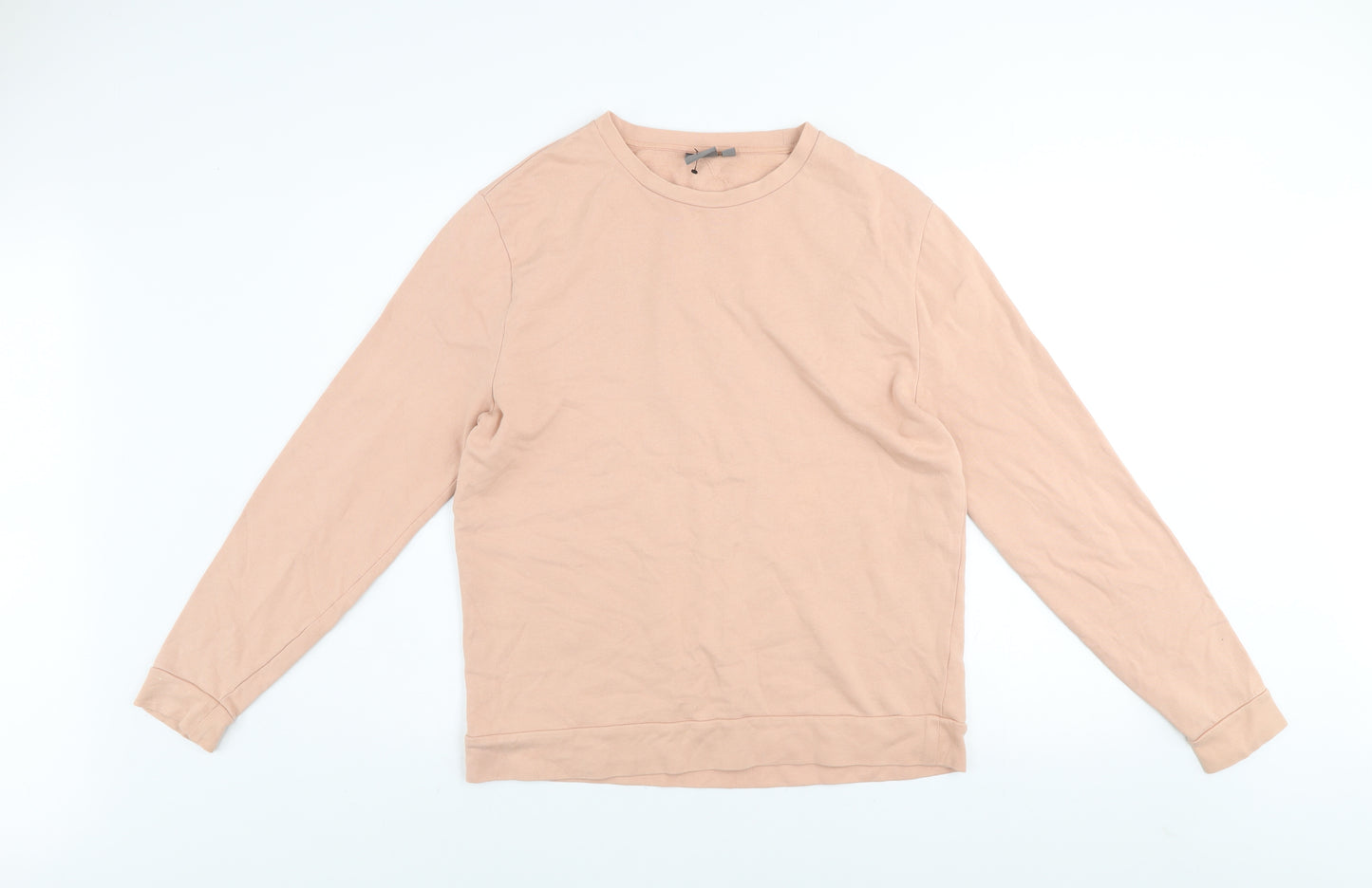 ASOS Men’s Beige Cotton Crew Neck Sweatshirt Size M