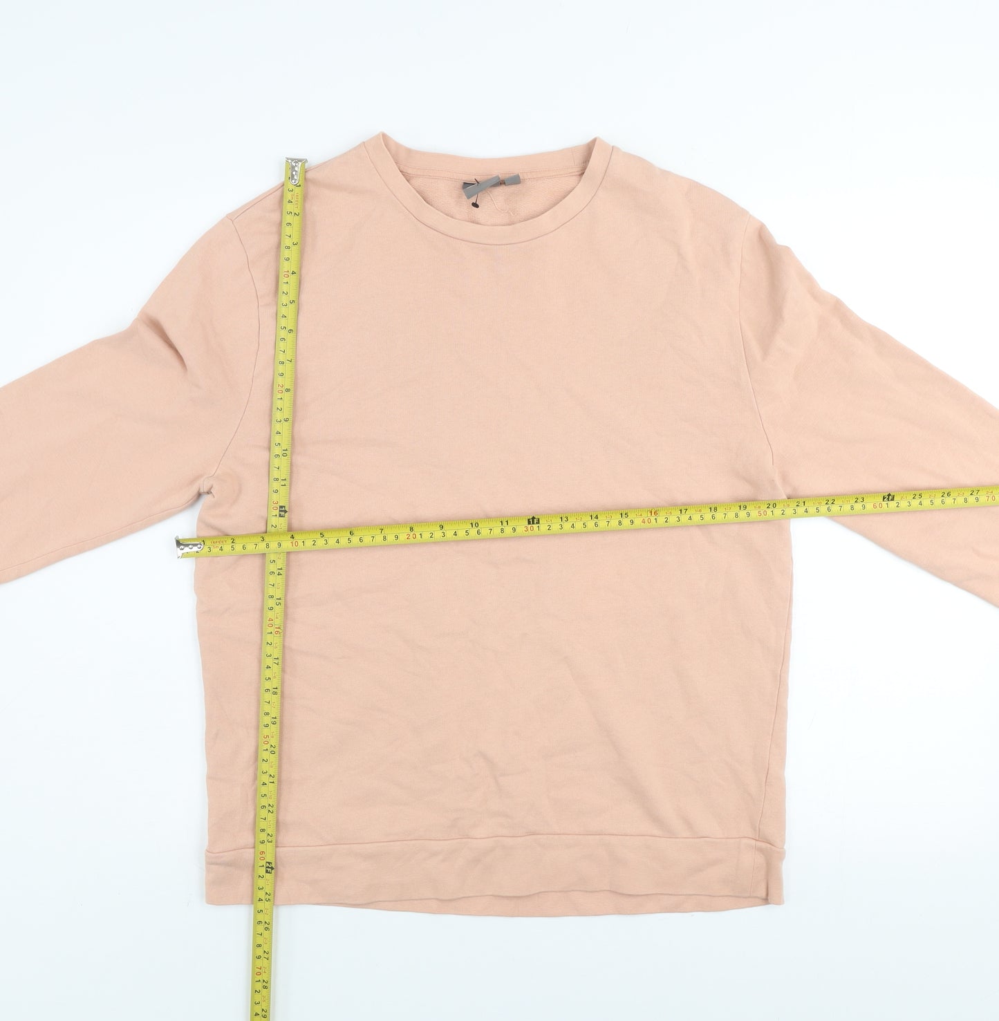 ASOS Men’s Beige Cotton Crew Neck Sweatshirt Size M