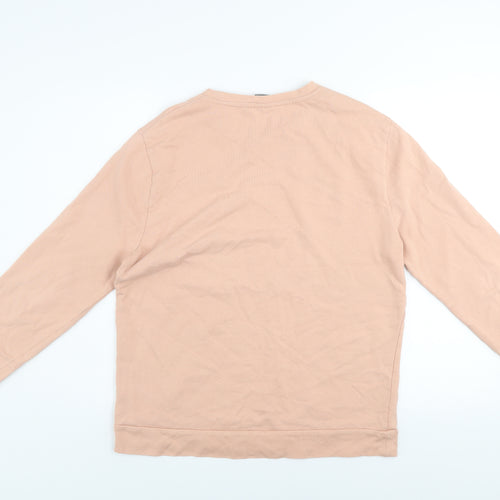 ASOS Men’s Beige Cotton Crew Neck Sweatshirt Size M