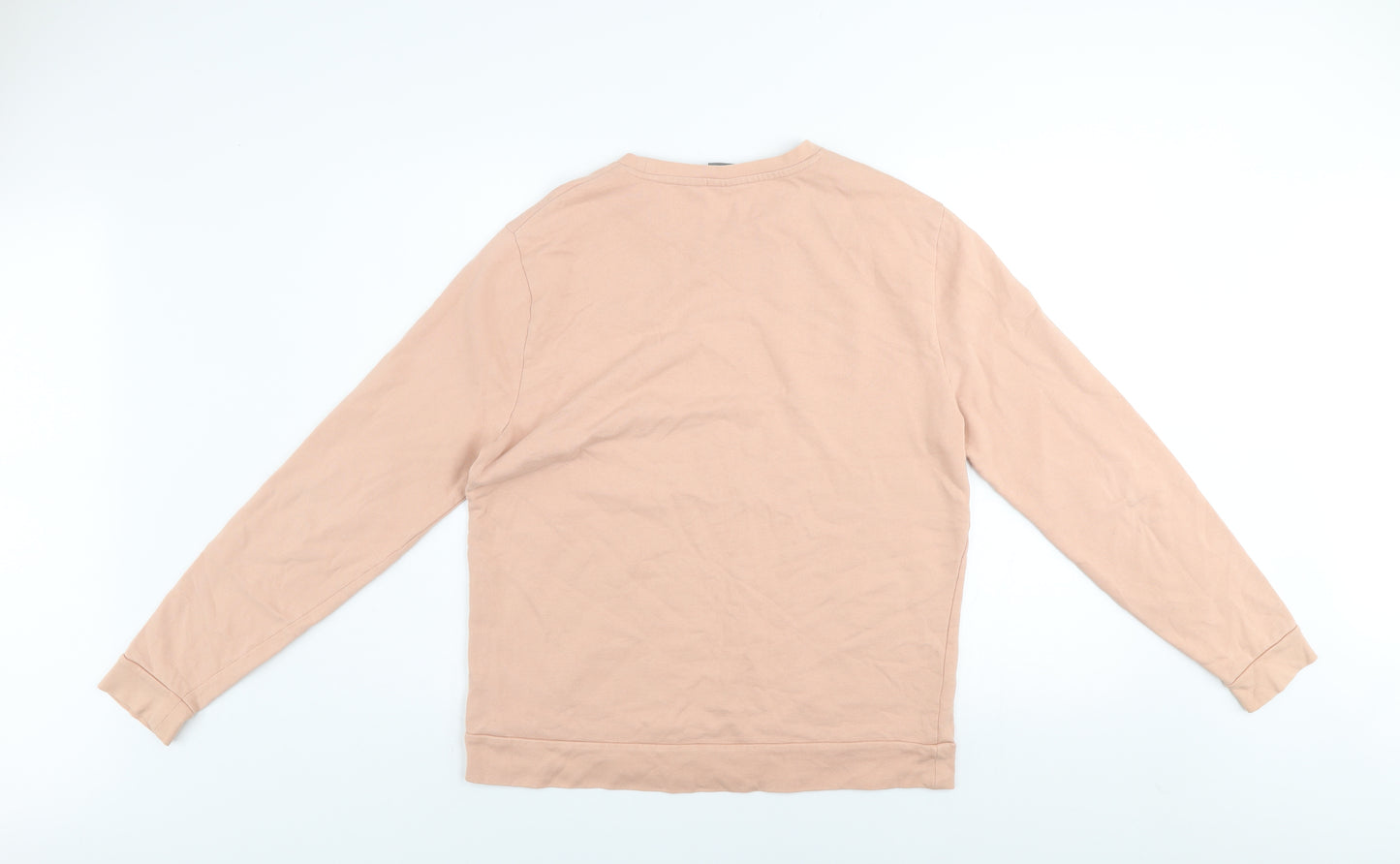 ASOS Men’s Beige Cotton Crew Neck Sweatshirt Size M