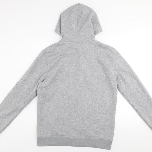 Gym King Men's Grey Large Full Zip Hoodie Jacket