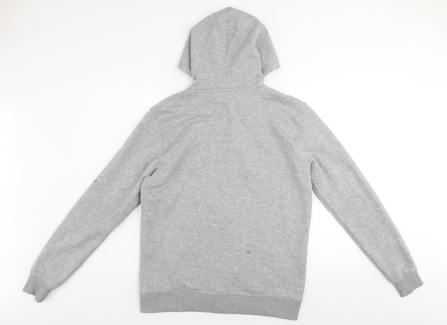 Gym King Men's Grey Large Full Zip Hoodie Jacket
