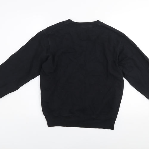 Uniqlo Men’s Black XS Pullover Crew Neck Cotton Sweatshirt
