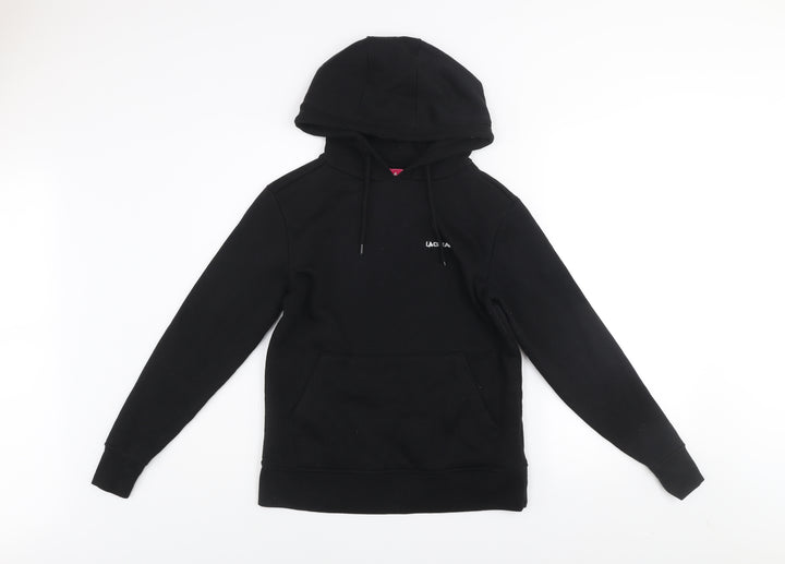 LA Gear Women’s Black Hoodie UK 6 Pullover Fleece Lined Casual Sweatshirt