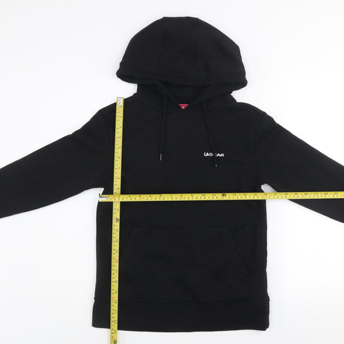 LA Gear Women’s Black Hoodie UK 6 Pullover Fleece Lined Casual Sweatshirt