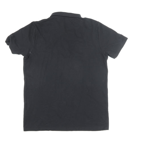 Castore Men’s Black Polo Shirt M Newcastle United Regular Fit