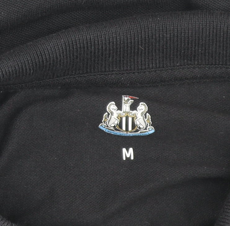 Castore Men’s Black Polo Shirt M Newcastle United Regular Fit