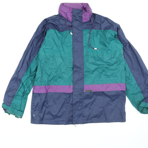 Champion Womens Multicoloured L 90s Windbreaker Jacket