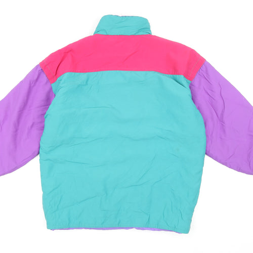 Fusalp Girls Multicoloured 12 Years Retro Ski Jacket Winter Colourblock