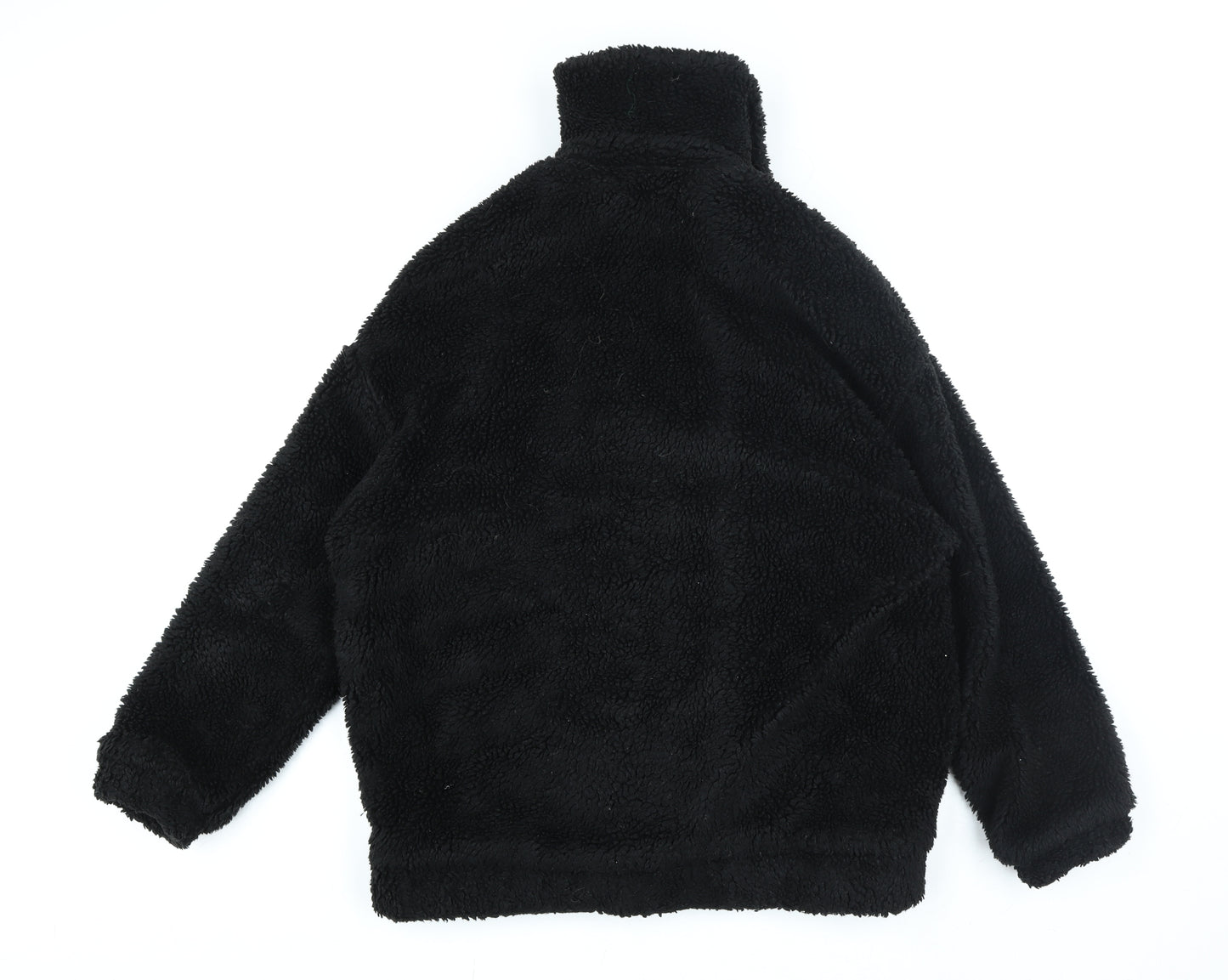 Urban Outfitters Women Black XS Full Zip Fleece Hoodie Jacket