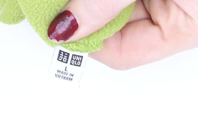 Uniqlo Men Green Roll Neck Fleece Pullover Sweatshirt Size L