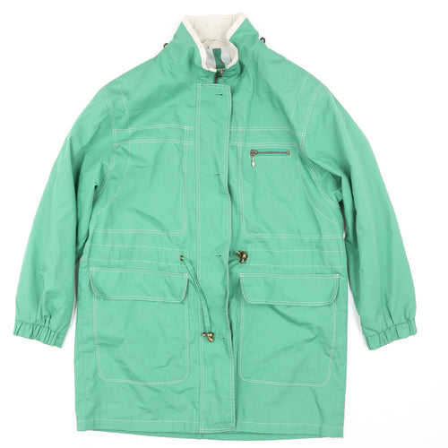 Marks and Spencer Women’s Green Mid-Length Anorak Jacket UK 10