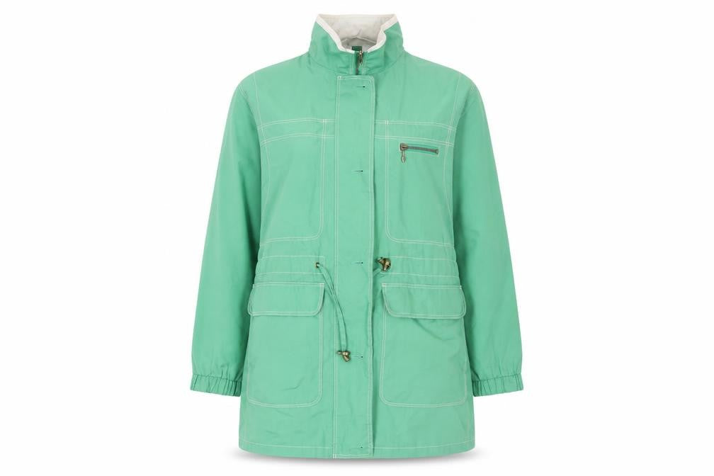 Marks and Spencer Women’s Green Mid-Length Anorak Jacket UK 10
