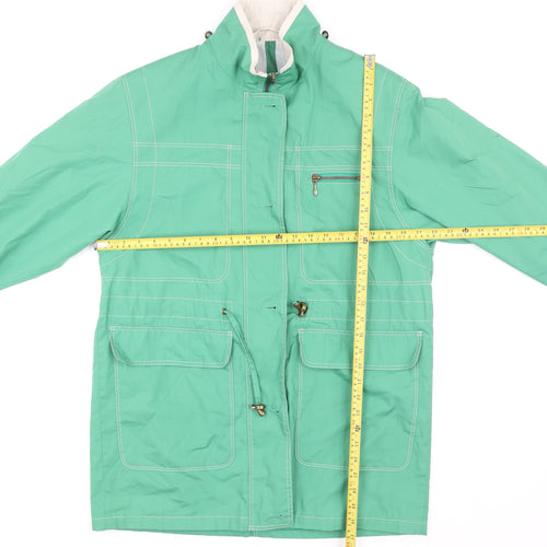 Marks and Spencer Women’s Green Mid-Length Anorak Jacket UK 10