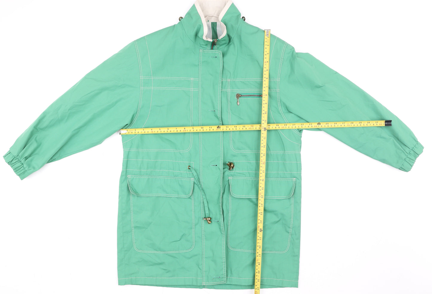 Marks and Spencer Women’s Green Mid-Length Anorak Jacket UK 10