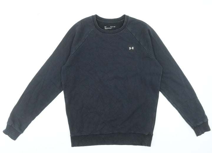 Under Armour Men's Black XS Pullover Crew Neck Fleece Sweatshirt