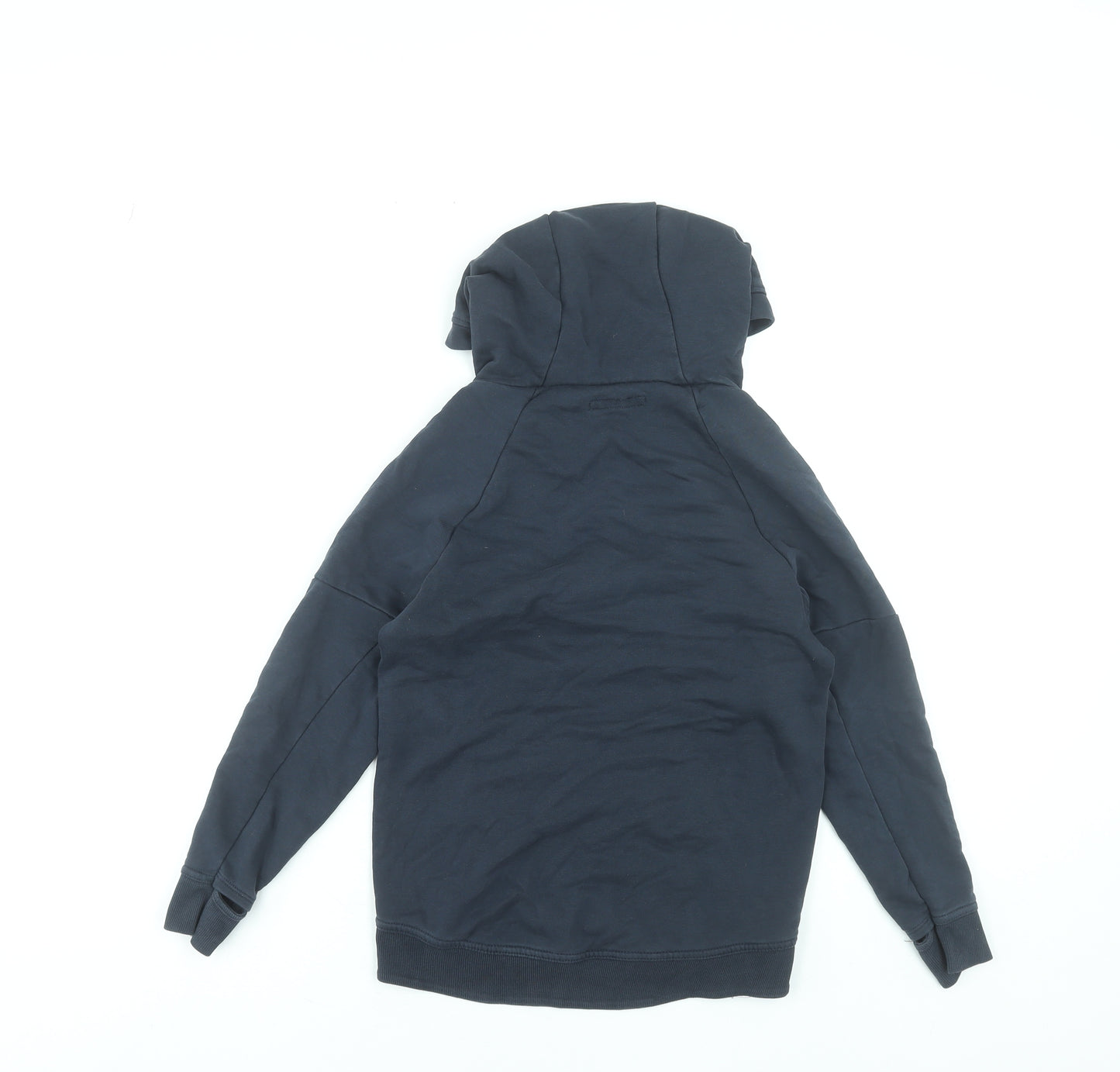 Next Boys Black Hoodie 9 Years Pullover Cotton Blend Casual