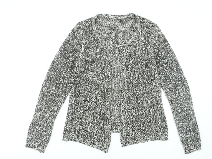Garcia Jeans Women’s Grey Knit Cardigan XL Long Sleeve Open Front