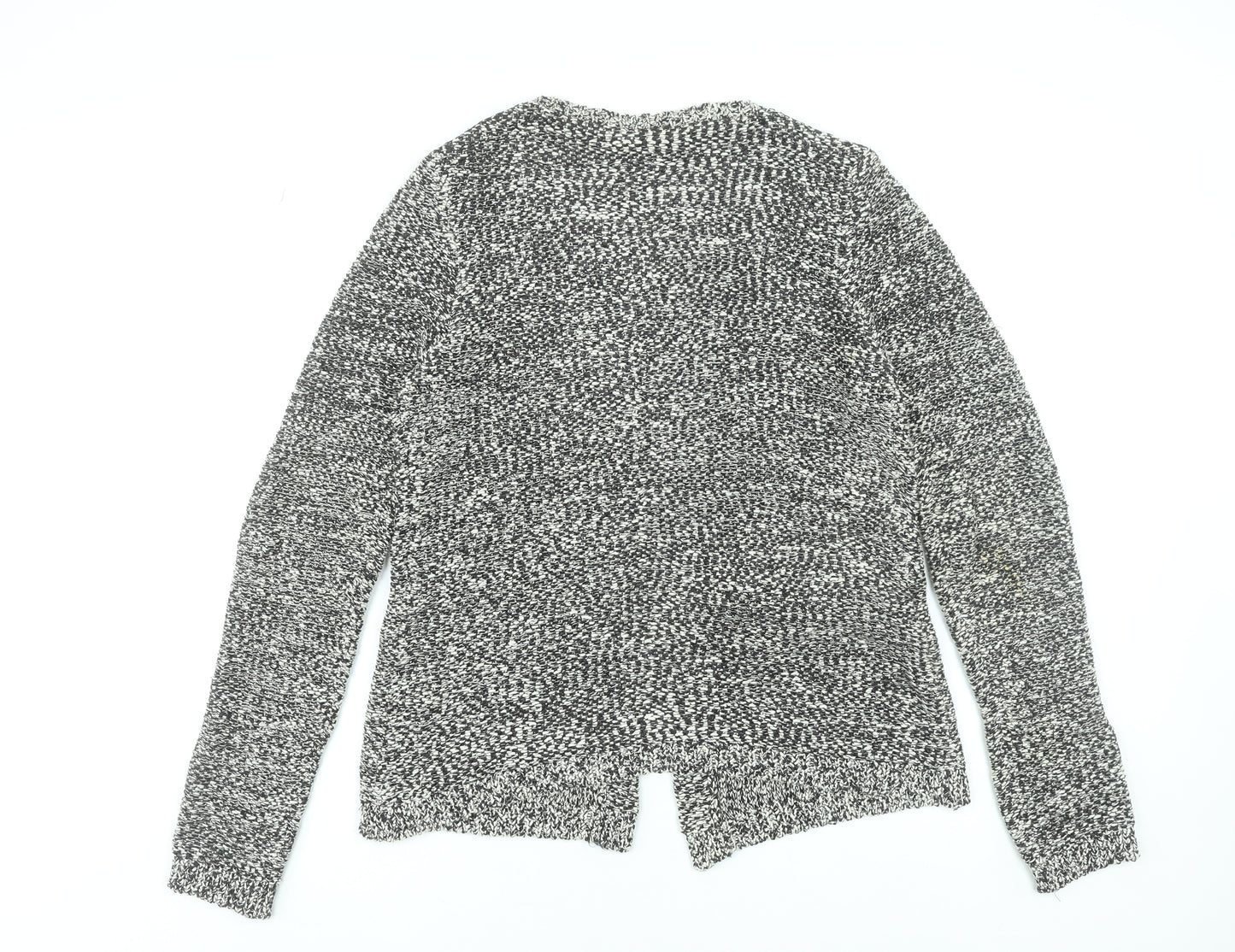 Garcia Jeans Women’s Grey Knit Cardigan XL Long Sleeve Open Front