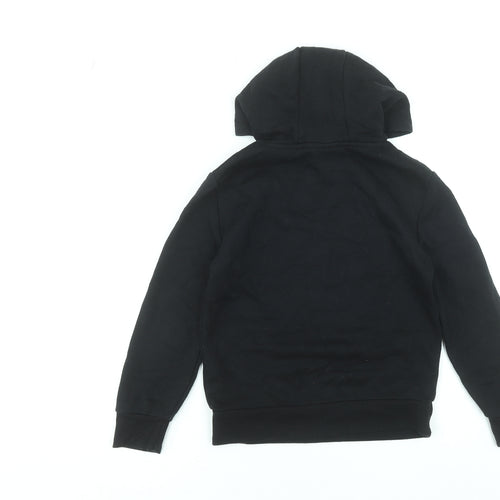 PlayStation Boys Black Pullover Hoodie 8-9 Years Cotton Blend Gamer Style