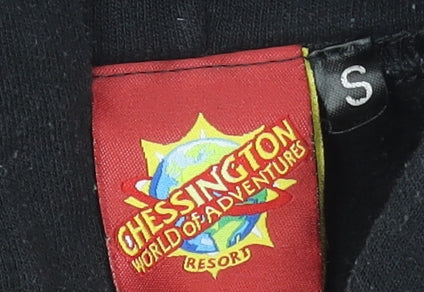 Chessington World of Adventures Men's Black Small Pullover Hoodie