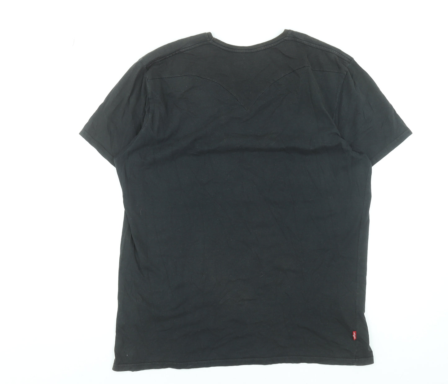 Levi's Men's Black Logo Graphic Cotton T-Shirt Size L