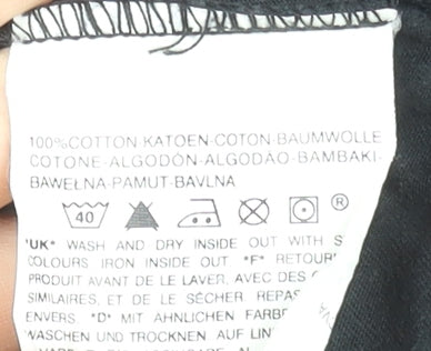 Levi's Men's Black Logo Graphic Cotton T-Shirt Size L