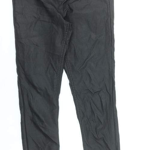 New Look Women’s Black Skinny Tall Jeans UK 12 High Rise Viscose Blend